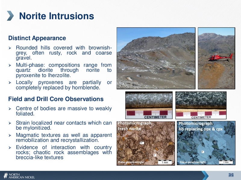 MANIITSOQ NI CU SULPHIDE PROJECT – North American Nickel – slide 35