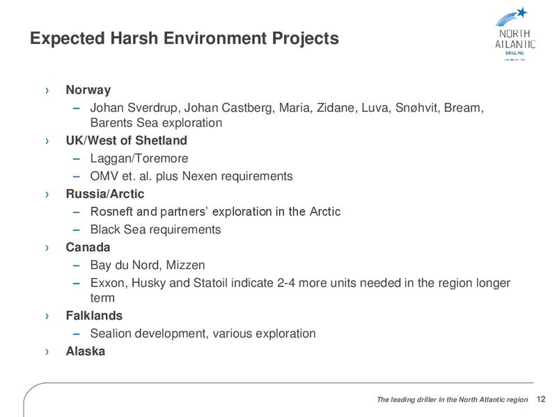 Q2 2014 RESULTS – North Atlantic Drilling Limited – slide 11