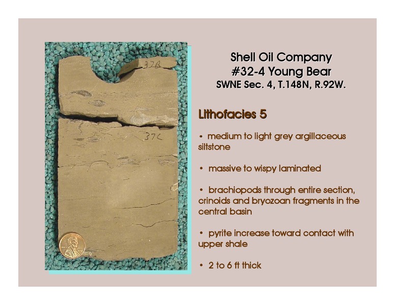 OVERVIEW OF BAKKEN STRATIGRAPHY AND MINI CORE WORKSHOP – North Dakota Geological Survey – slide 28