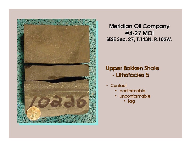 OVERVIEW OF BAKKEN STRATIGRAPHY AND MINI CORE WORKSHOP – North Dakota Geological Survey – slide 29