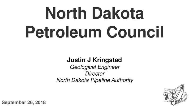 September 2018 Coprporate Presentation – North Dakota Lng Llc – slide 1