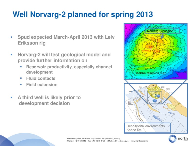 PARETOS ANNUAL E&P CONFERENCE – North Energy – slide 15