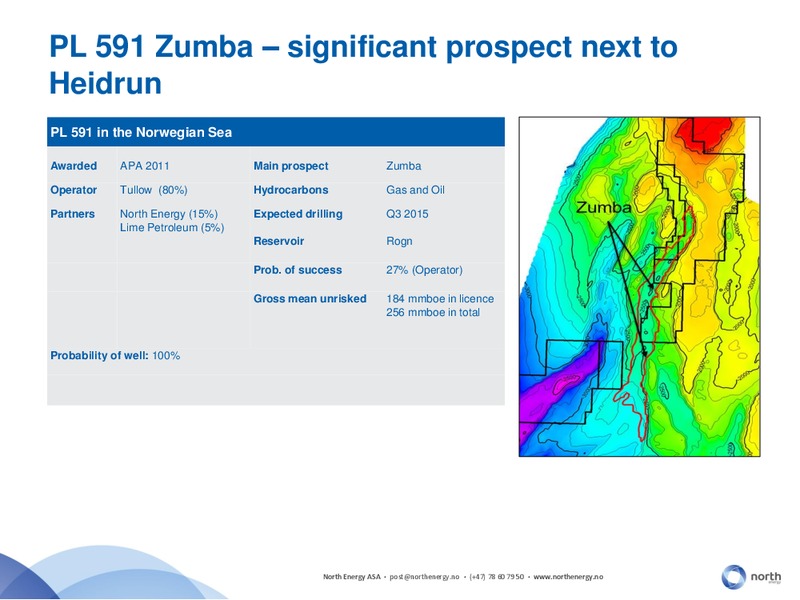Q4 2014 RESULTS – North Energy – slide 17