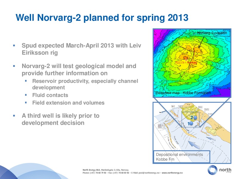 Q4 2012 – North Energy – slide 13