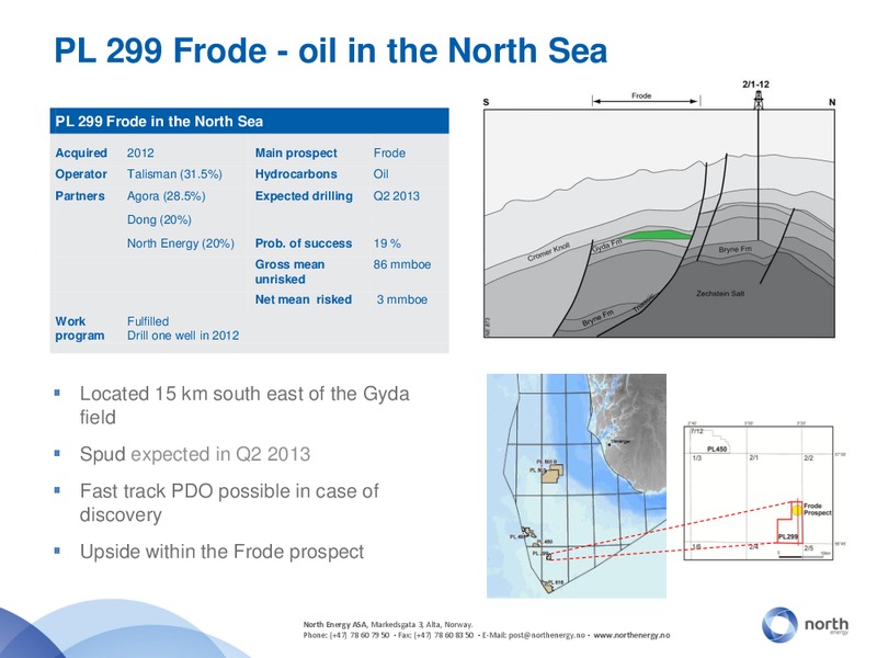 Q4 2012 – North Energy – slide 14