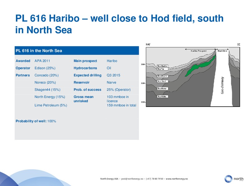 DNB MARKETS OIL OFFSHORE & SHIPPING CONFERENCE – North Energy – slide 9