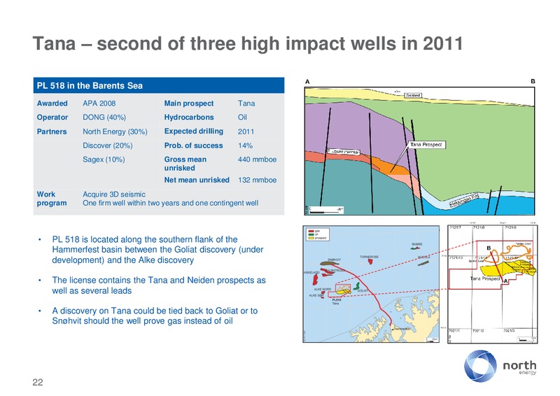 STOCKHOLM – North Energy – slide 22