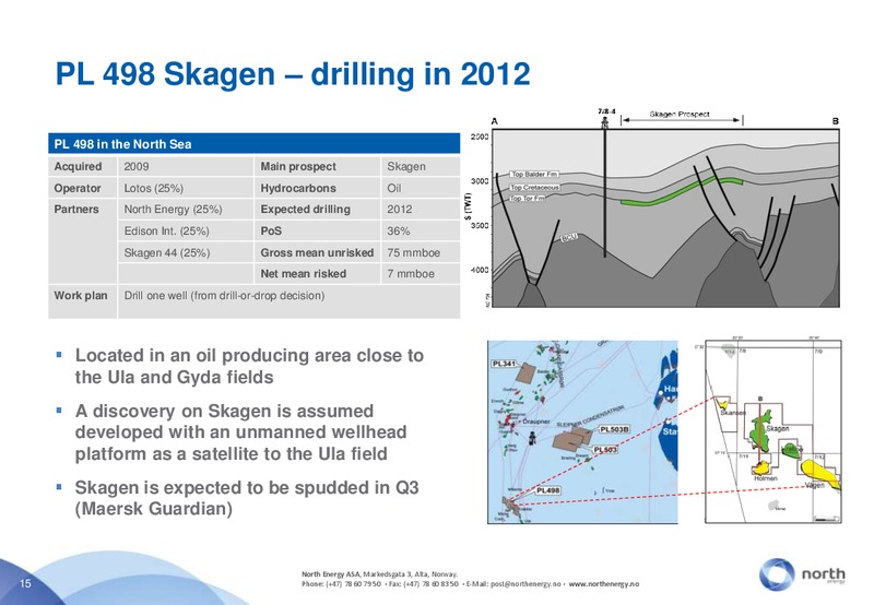 NORTH ENERGY AT NORDIC ENERGY SUMMIT – North Energy – slide 15