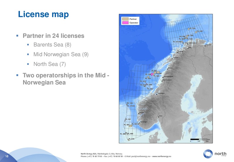 APRIL 2012 INVESTOR PRESENTATION – North Energy – slide 18