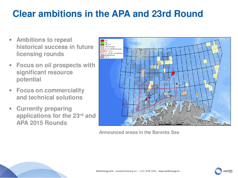 Q1 2015 EARNINGS CALL – North Energy – slide 19