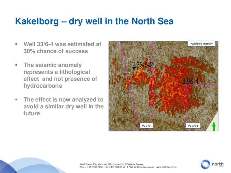 Q2 2012 – North Energy – slide 10
