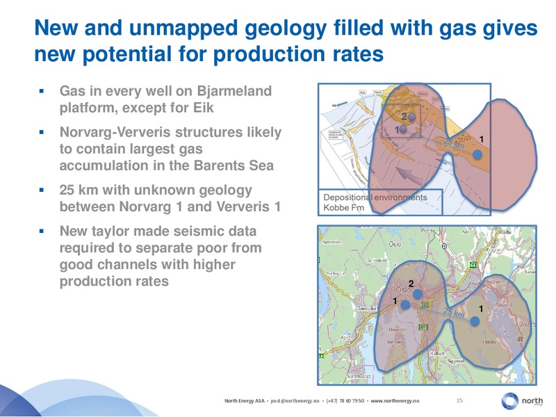 Q2 2013 EARNINGS CALL – North Energy – slide 15