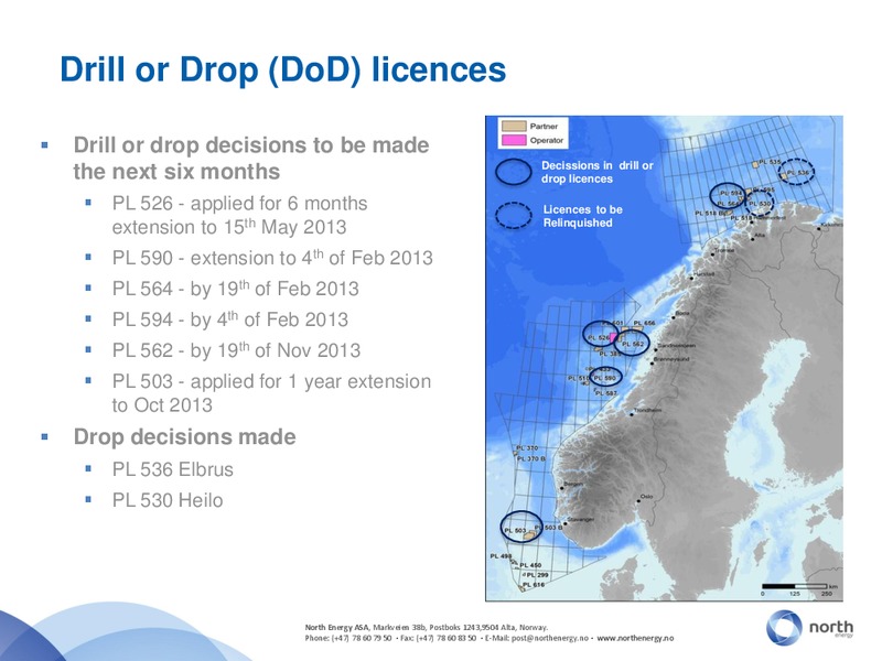 Q3 2012 – North Energy – slide 23