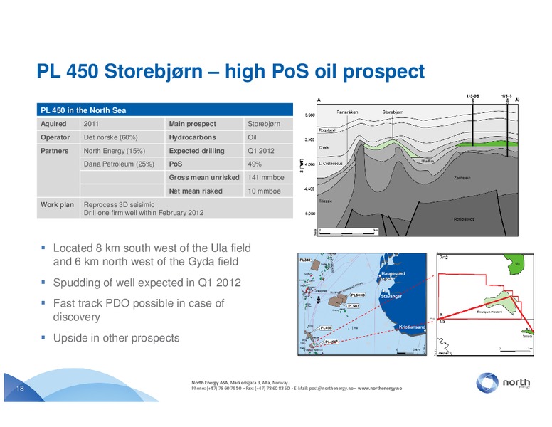 Q3 2011 – North Energy – slide 18