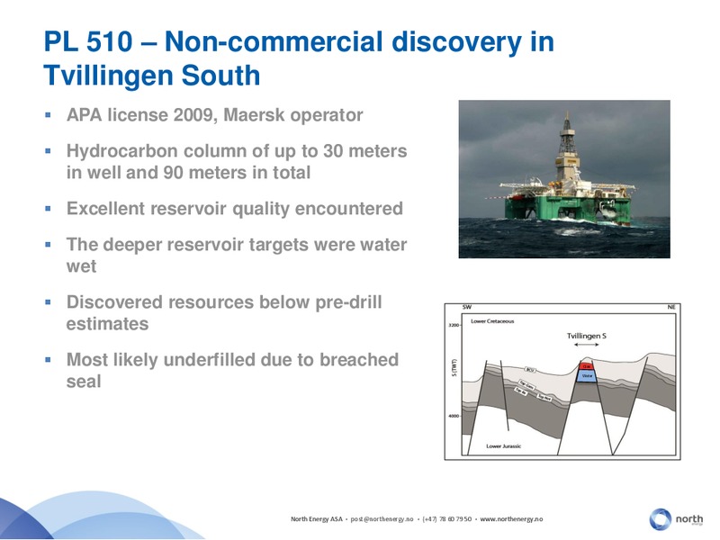 Q3 2015 Corporate Update – North Energy – slide 13