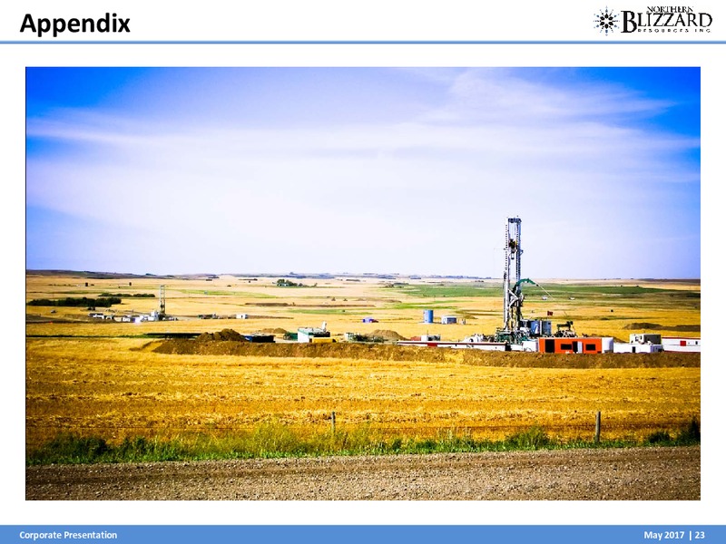 May 2017 Investor Presentation – Northern Blizzard Resources Inc – slide 24