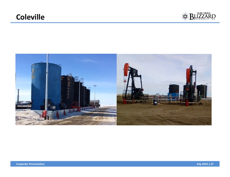 July 2016 Corporate Presentation – Northern Blizzard Resources Inc – slide 26