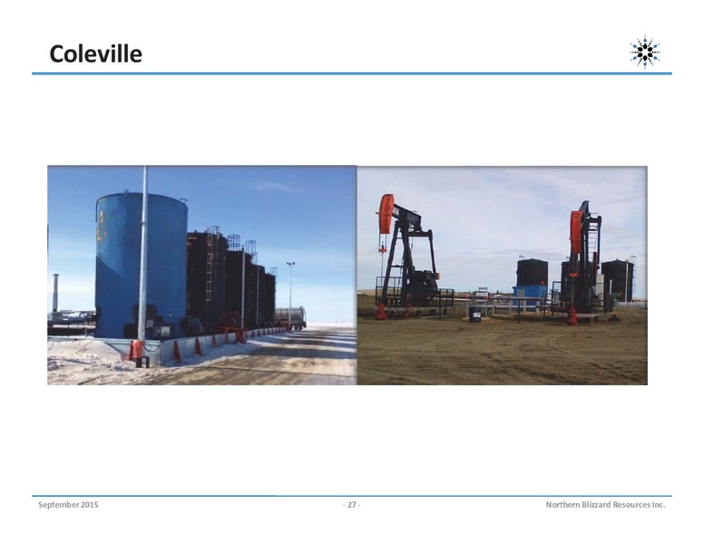 September 2015 Investor Presentation – Northern Blizzard Resources Inc – slide 26