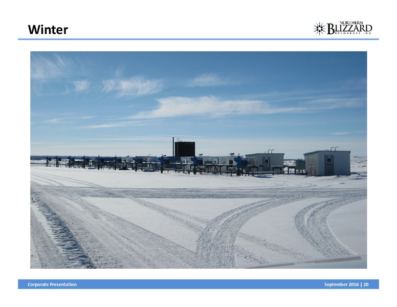September 2016 Corporate Presentation – Northern Blizzard Resources Inc – slide 19