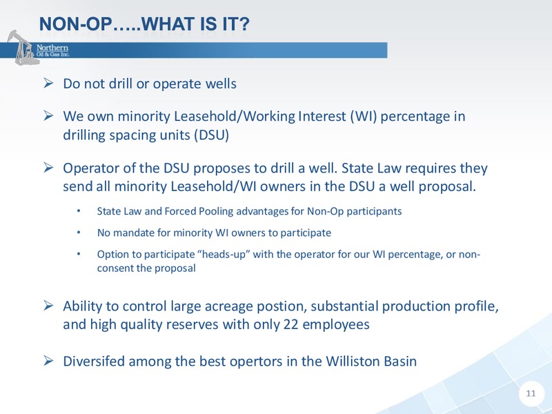 RBC Global Energy And Power Executive Conference – Northern Oil and Gas, Inc. – slide 10