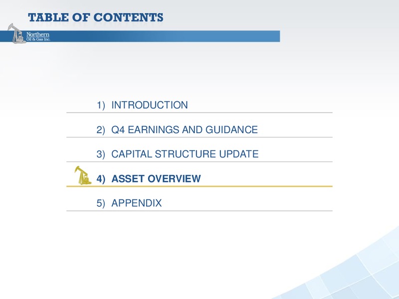 4Q 2017 Earnings Presentation – Northern Oil and Gas, Inc. – slide 18
