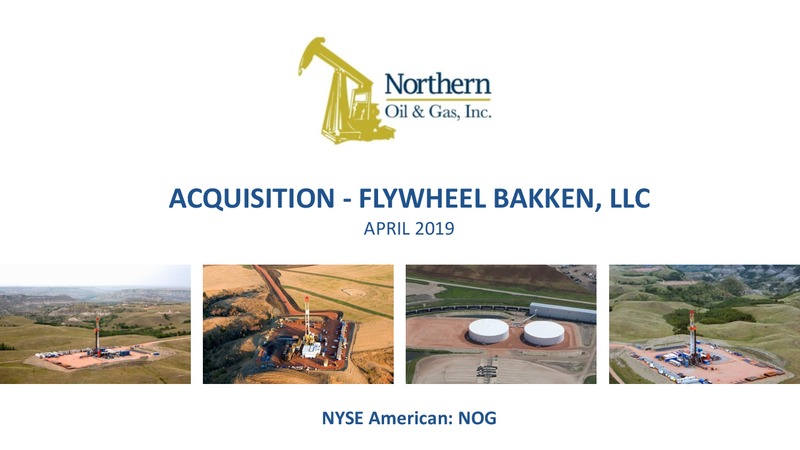 Acquisition Presentation – Northern Oil and Gas, Inc. – slide 1