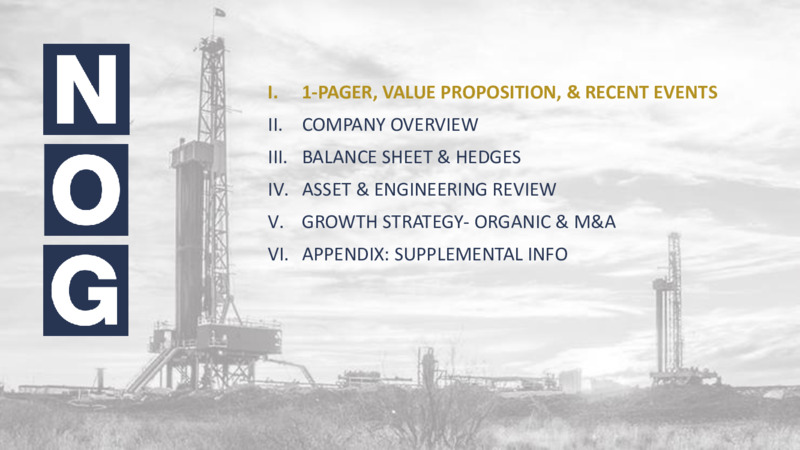 June 2020 Investor Presentation – Northern Oil and Gas, Inc. – slide 2