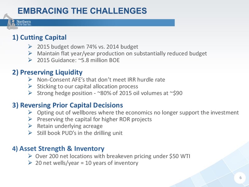 GHS 100 ENERGY CONFERENCE – Northern Oil and Gas, Inc. – slide 5
