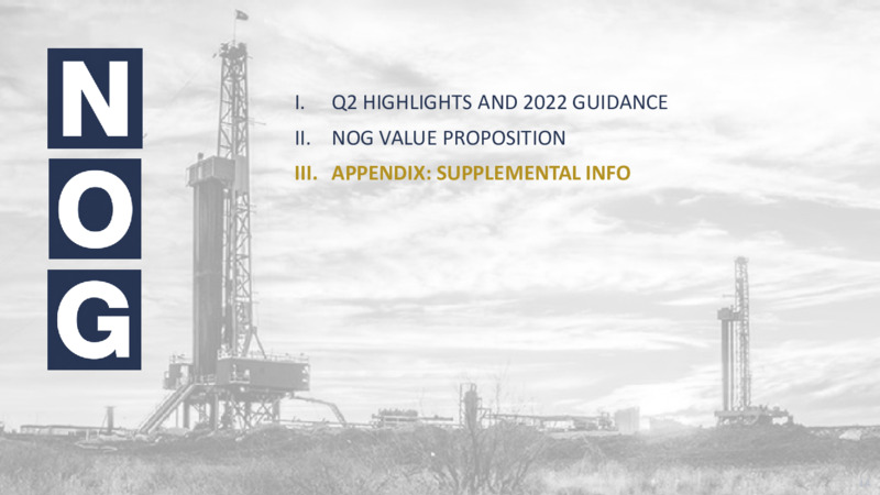 2Q22 Earnings Presentation – Northern Oil and Gas, Inc. – slide 14