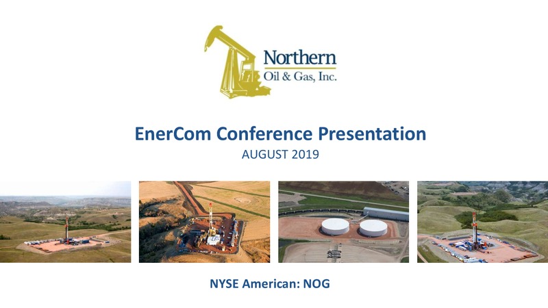 EnerCom Oil and Gas Conference – Northern Oil and Gas, Inc. – slide 1