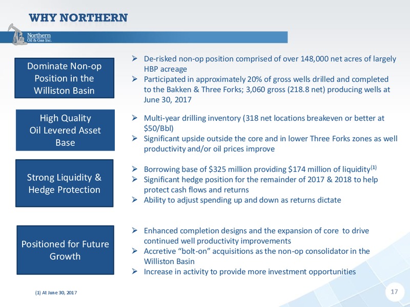 EnerCom The Oil and Gas Conference – Northern Oil and Gas, Inc. – slide 16