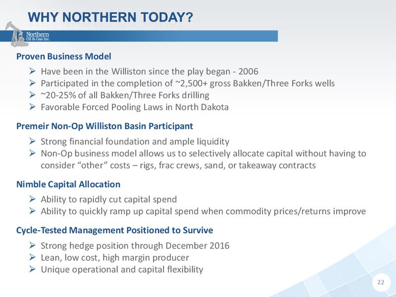 Enercom The Oil and Gas Conference – Northern Oil and Gas, Inc. – slide 21