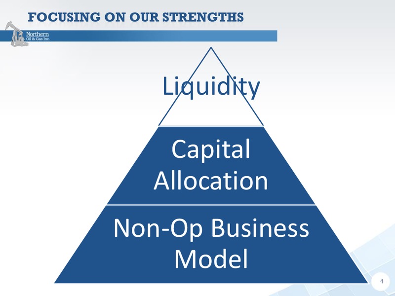 August 2016 Investment Conference – Northern Oil and Gas, Inc. – slide 3
