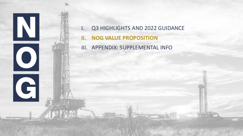 3Q 2022 Earnings Presentation – Northern Oil and Gas, Inc. – slide 9
