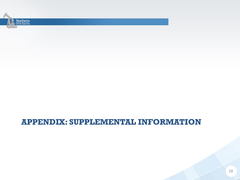 Capital One Annual Energy Conference – Northern Oil and Gas, Inc. – slide 27