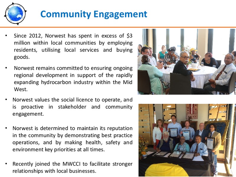 August 2015 Investor Presentation – Norwest Energy – slide 13