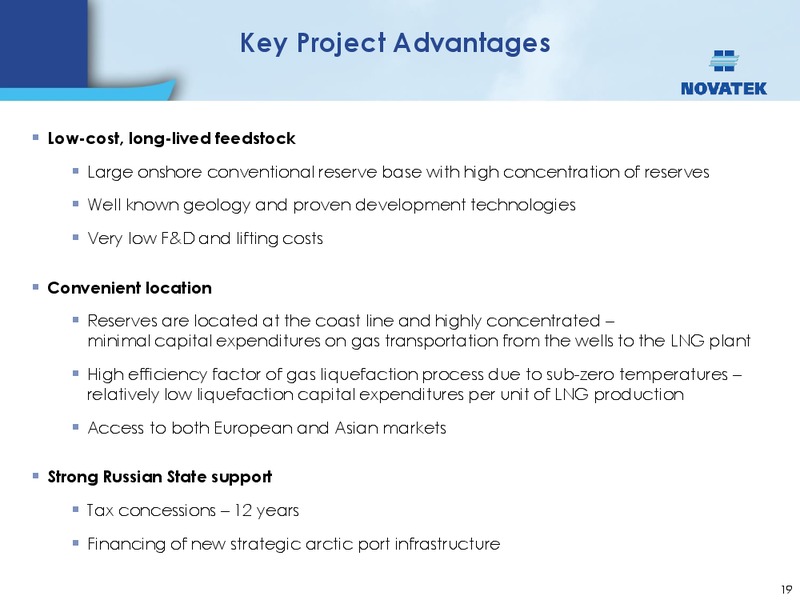 BANK OF AMERICA MERRILL LYNCH OIL & GAS CONFERENCE – Novatek – slide 18