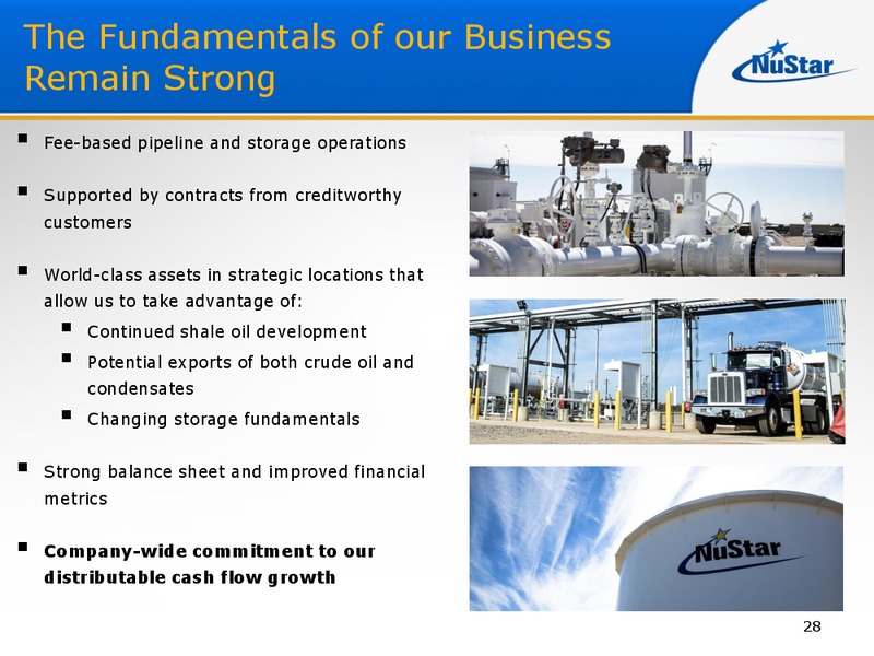 UBS MLP One on One Conference – Nustar Energy L.P. – slide 27