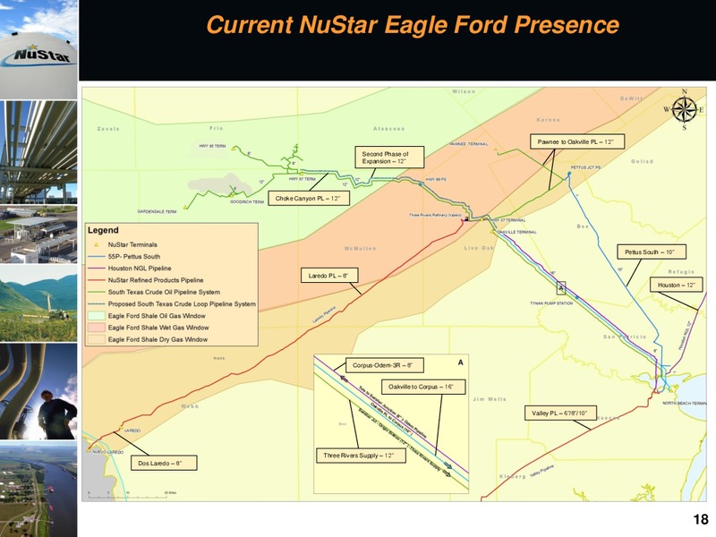 MORGAN STANLEY MIDSTREAM MLP AND DIVERSIFIED NATURAL GAS CORPORATE ACCESS EVENT – Nustar Energy L.P. – slide 17