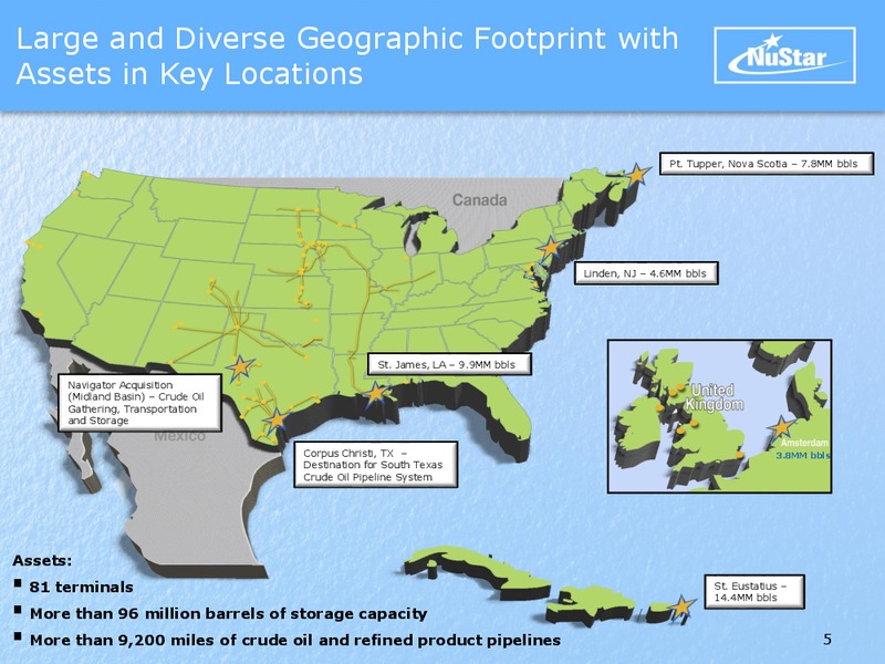 MLP Investor Conference May 2017 – Nustar Energy L.P. – slide 4