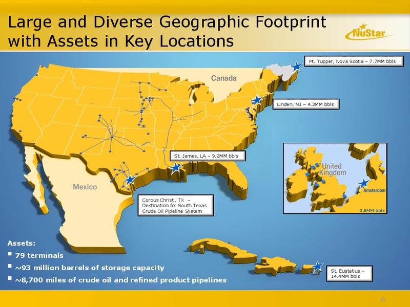 June 2016 MLPA Conference Presentation – Nustar Energy L.P. – slide 5