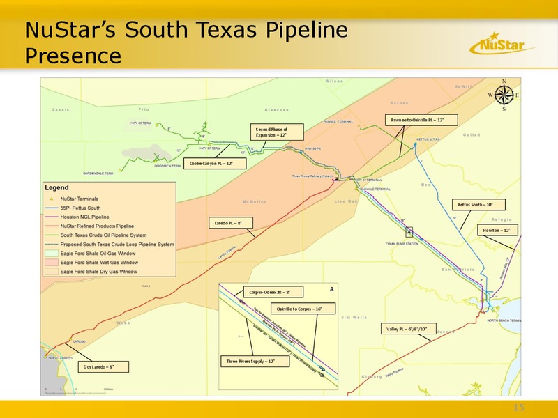 June 2016 MLPA Conference Presentation – Nustar Energy L.P. – slide 14