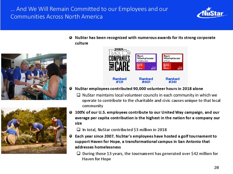 Citi MLP Infrastructure Conference – Nustar Energy L.P. – slide 27