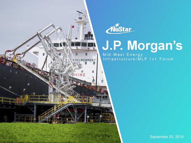 JP Morgan MidWest Energy Infrastructure – Nustar Energy L.P. – slide 1