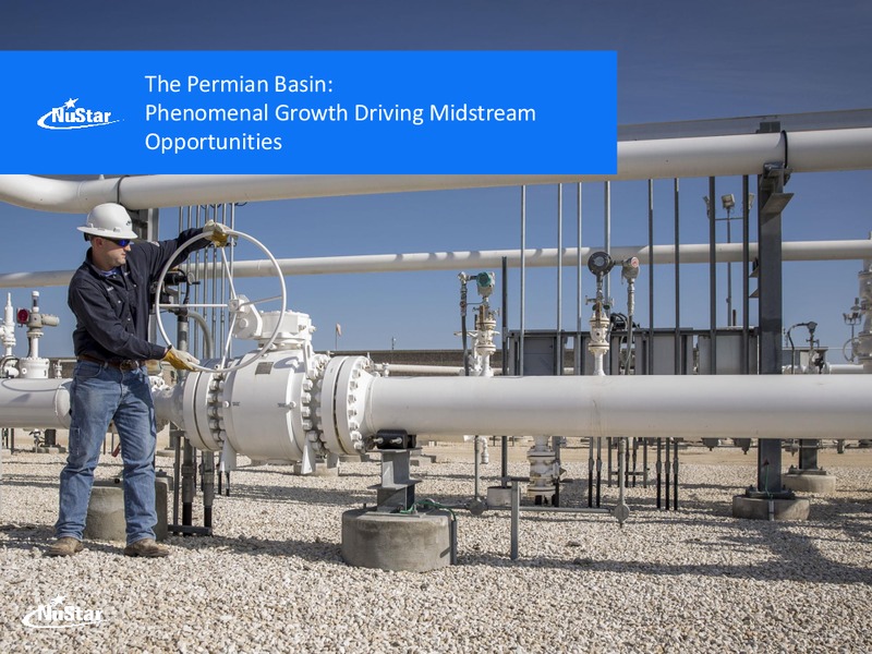 Wells Fargo Securities Research Economics and Strategy Midstream and Utility Symposium – Nustar Energy L.P. – slide 5