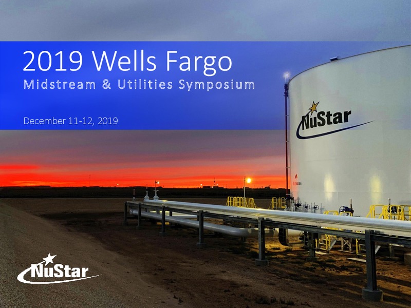 Wells Fargo Securities Midstream and Utilities Symposium – Nustar Energy L.P. – slide 1