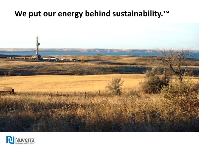 Q1 2015 Earnings Call – Nuverra Environmental Solutions – slide 13