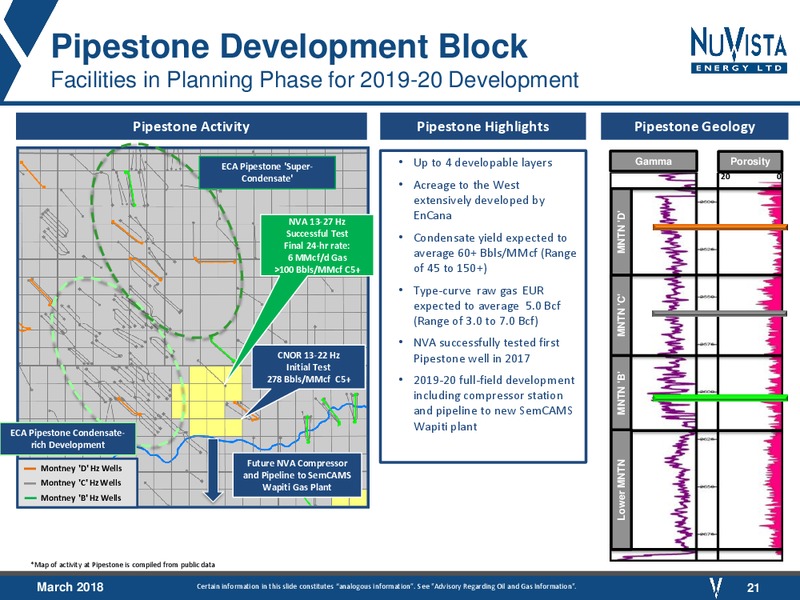March 2018 Corporate Presentation – Nuvista Energy Ltd. – slide 21