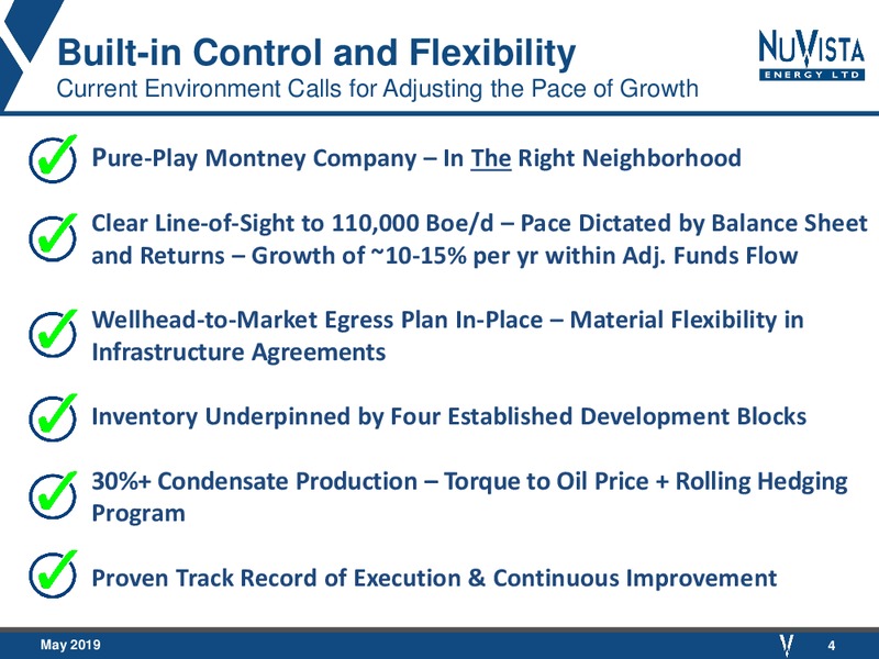 May 2019 Corporate Presentation – Nuvista Energy Ltd. – slide 4