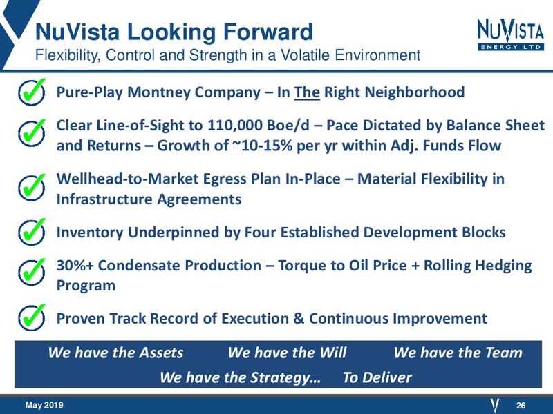 May 2019 Corporate Presentation – Nuvista Energy Ltd. – slide 26